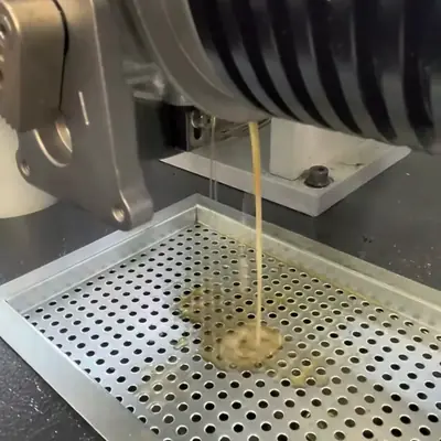 Oil running out of a turbo on the bench