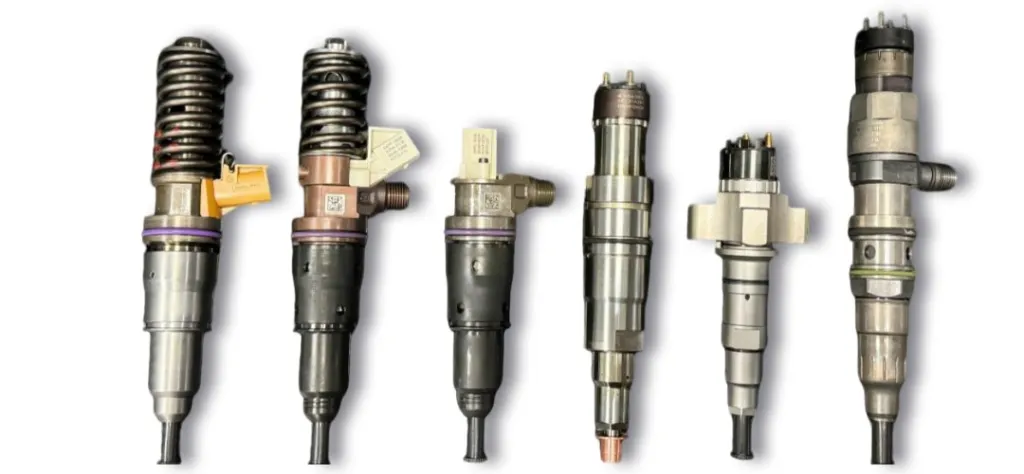 Remanufactured diesel fuel injectors